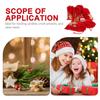 SAFIGLE 6pcs 2025 New Year Red Drawstring Candy Bags Chinese Festive Treat Pouches for Lunar New Year Party Favor Wrapping Supplies view 3