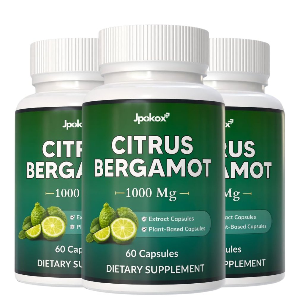 Citrus Bergamot | Citrus Bergamot Extract | 1000mg Capsules for Men & Women | (Pack 3)