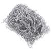DOITOOL Raffia Crinkle Cut Shredded Paper Filler 100g Double-Sided Silver Tissue Paper for Box Stuffing and Wedding Bouquet Packaging view 1