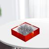 DOITOOL Raffia Crinkle Cut Shredded Paper Filler 100g Double-Sided Silver Tissue Paper for Box Stuffing and Wedding Bouquet Packaging view 4
