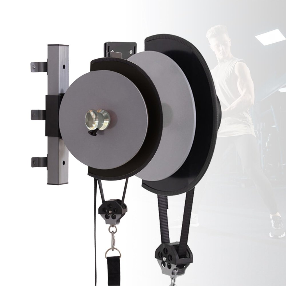 Wall-Mounted Flywheel Overload Centrifuge,2026 Upgraded Portable 2-in-1 Eccentric Flywheel with Accessories,Used for Exercising Arms,Legs,Back