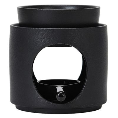 NIDONE Essential Oil Burner, Heat-Resistant Ceramic Wax Melt Warmer, Aromatherapy Tealight Candle Diffuser for Home Office Decor