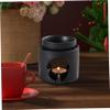 NIDONE Essential Oil Burner, Heat-Resistant Ceramic Wax Melt Warmer, Aromatherapy Tealight Candle Diffuser for Home Office Decor view 2