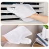 Coloday Multi-purpose Washable Dusting Gloves, 2026 Dual-Sided Pet Hair Cleaning Gloves Reusable Wet Dry Kitchen Mitt (10, White) view 4