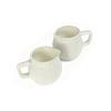 dingdaer Small Creamer Pitcher 5.8 oz, Classic Fine Porcelain Milk Pitcher with Handle, 2 Pack Mini Gravy Boat, for Coffee, Milk, Sauces, Salad dip, A top choice for fine restaurant dishes view 1