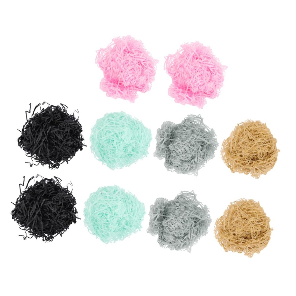 Baluue Shredded Paper Crinkle Cut Paper Filler 10 Bags Box Filling Material for Wrapping, Party Decoration, Candy Boxes, and Craft Packaging Supplies