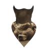 FHEDVBN Bear Sleep Ski Mask UPF 50+ Balaclava - Windproof Face Cover for Men Women Cooling Summer Half Face Mask Scarf Sun UV Protection Neck Gaiter for Outdoor Activities view 3
