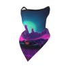 FHEDVBN Retrowave pictures Ski Mask UPF 50+ Balaclava - Windproof Face Cover for Men Women Cooling Summer Half Face Mask Scarf Sun UV Protection Neck Gaiter for Outdoor Activities view 2