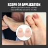 LALADEFIEE 4pcs Adjustable Elastic Straighteners for Hallux Valgus, Forefoot Separators and Protectors, Flexible Bunion Splints for Alignment and Relief view 3
