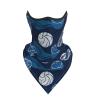 FHEDVBN blue Volleyball Ski Mask UPF 50+ Balaclava - Windproof Face Cover for Men Women Cooling Summer Half Face Mask Scarf Sun UV Protection Neck Gaiter for Outdoor Activities view 3
