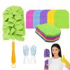 360 Electrostatic Duster Refills The Sustainable Choice for a Dust-Free Home, Duster Refills Reusable with Duster Handles, Washable Duster Refills for Cleaning, Office, Ceiling Fan (10) view 1