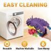 360 Electrostatic Duster Refills The Sustainable Choice for a Dust-Free Home, Duster Refills Reusable with Duster Handles, Washable Duster Refills for Cleaning, Office, Ceiling Fan (10) view 4