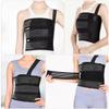 NOLITOY Breathable Chest Protective Belt for Broken Rib Support Rib Brace Belt Adjustable Compression Medium Size Chest Brace and Relief view 4