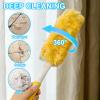 20 Pack Heavy Duty Duster Refills for Swiffer, Multi-Surface 360 Disposable Dusters Kit for Cleaning Dusting Electronics Furniture Blind Ceiling Fan (Handle is Not Included) view 2