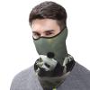 FHEDVBN Cute Panda Ski Mask UPF 50+ Balaclava - Windproof Face Cover for Men Women Cooling Summer Half Face Mask Scarf Sun UV Protection Neck Gaiter for Outdoor Activities view 1