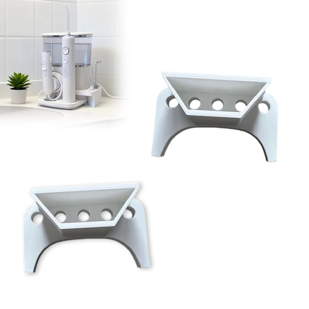 2-Pack Compatible with Waterpik Nozzle Holder | Tip Storage Caddy for Water Flosser | Power Flossers Accessories