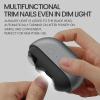 Electric Nail Clipper, Automatic Nail Clipper 2 Speed Settings with LED Light Smart 3-in-1 Nail Trimmer USB Charging Electric Toenail Clippers, for Children, Adults, and the Elderly view 4