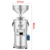 Commercial Peanut Butter Machine, Electric Grain Grinder Stainles, Steel Sesame, with Solid Lockers, for Soy Milk, Sesame Paste, Almond, Cashew view 2