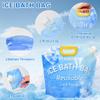 XMPTPK 4 Pack Ice Bath Bags, Reusable Cold Plunge Tub Accessories, Portable Bathtub Freezer Water Bags with Handle for Home Outdoor Bathtub Bucket(10L) view 3