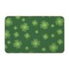 dcetiAAm Flannel Front Door Mat 24 16 Inch, St. Patrick's Romantic Sweet No Slip Shower Rug Water Absorbing Bathroom Decorations Bathroom Rugs Non Slip Washable Outdoor Door Mats for Outside Entry view 1