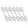 TEHAUX Zip Closure Bandage Strips for Wound Closure 6pcs 45x10mm Flexible Adhesive Bandages Free Zip Style for Outdoor First Aid and Home Wound Care view 1