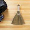 VILLFUL 2pcs Natural Straw Woven Handheld Brooms 20x28cm Small Rustic Craft Broom Set for Indoor Floor and Table Dust Cleaning view 4