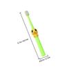 Yardwe 4pcs Gentle Bristle Toothbrush Set, Cartoon Toothbrushes for Ages 2-10 with Soft Cleaning, Colorful Small Brush Heads for Young Dental Care view 2