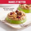 Creamy Peanut Butter Bundle 4 lb Family Size Can + 5 Mini Single Serve Cups (3/4 oz Each) with Wooden Spoon Smooth Peanut Spread for Snacks, Baking & Meal Prep view 2