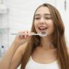 TEHAUX Soft Bristle Toothbrush 4pcs Extra Soft Bristles for Adults Small Travel Manual Toothbrushes and White Wave Handle for Gentle Gum Care view 4