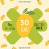 Mango Chipotle Sandwich Wraps (9x9 Inch, 20 Count) Plant-Based, Gluten-Free Wraps Made with Real Mangoes Non-GMO, Vegan, Paleo-Friendly Bread Alternative for Healthy Sandwiches & Meals view 4