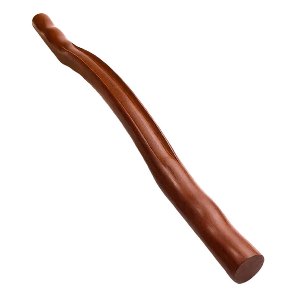 Baluue Wooden Gua Sha Massage Stick for Muscle Relaxation and Leg Rolling, Manual Acupressure Body Massage Tool for Spa and Therapy Use