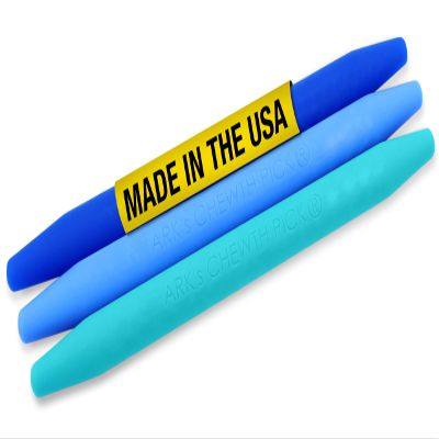 ARK Chewth Pick Chewable "Toothpicks", Sensory Toys for Teens and Adults, Chewy Fidget for Autism, ADHD, SPD, Anxiety, Medical-Grade Chew Tools, Smooth, Pack of 3 (Ice Pack Combo)