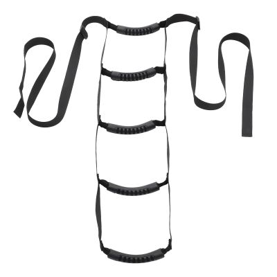 Alipis Adjustable Bed Ladder Pull-up Strap for Elderly Seniors Disabled, 4-Layer Sit-up Assist Rope with Traction and Strength Training, Bed Mobility Aid for Patient Support and Daily Use