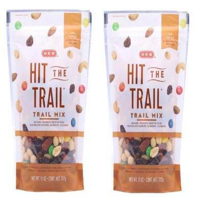HEB Trail Mix - 2 bags (Hit the Trail 11oz)