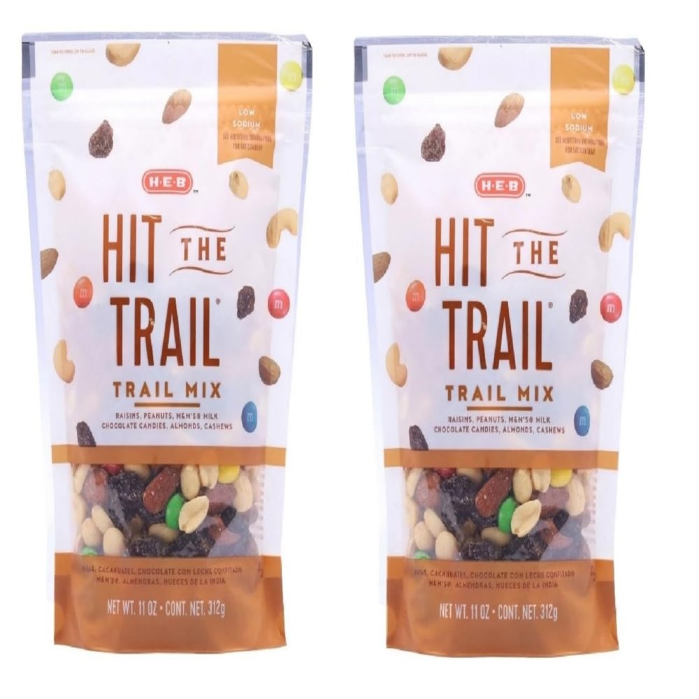 HEB Trail Mix - 2 bags (Hit the Trail 11oz)