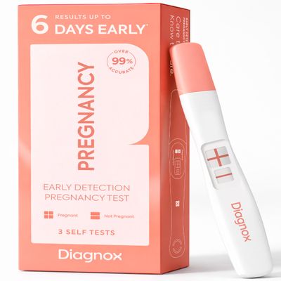 Diagnox Health Early Pregnancy Test Over 99% Accurate hCG Detection, Fast & Easy Results Up to 6 Days Before Missed Period, Quick & Simple to Use, 3 Pack