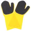ORFOFE Latex Sponge Cleaning Gloves 2pcs, Reusable Kitchen Dishwashing Gloves with Sponge Texture, Household Cleaning Tool for Dishwashing and Home Use view 1
