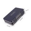 PLAFOPE 7-Day Large Capacity Pill Organizer Box, Dual-Layer Sealed Medicine Container with Morning, Noon, and Evening Compartments, Portable Blue Weekly Tablet Organizer for Travel view 2