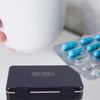 PLAFOPE 7-Day Large Capacity Pill Organizer Box, Dual-Layer Sealed Medicine Container with Morning, Noon, and Evening Compartments, Portable Blue Weekly Tablet Organizer for Travel view 4