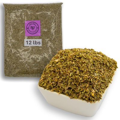 12 lbs Oregano - Chicken Nesting Herbs, Bulk Oregano Seasoning Dry Leaf - Despensa Colombiana 192 oz