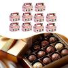 predolo 10 Pieces Gift Boxes with Handle Gift Wrapping Container Candy Treat Boxes for view 4