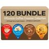 Ultimate Coffee Creamer Variety Pack 120 Single-Serve Liquid Creamers Optimized Flavor Ratio 4 Flavors: Original, French Vanilla, Hazelnut & Caramel Macchiato No Refrigeration Needed view 2