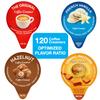 Ultimate Coffee Creamer Variety Pack 120 Single-Serve Liquid Creamers Optimized Flavor Ratio 4 Flavors: Original, French Vanilla, Hazelnut & Caramel Macchiato No Refrigeration Needed view 4