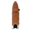 DOK Inflatable Paddle Board for Dogs: Paddle-DOK with Safe & Easy Water Access Creates Dog Friendly Paddle Board | Non-Slip EVA Foam | Military Grade & High Visibility view 1