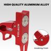 VELAUN Magnetic Cigar Holder, Golf Cart Accessory with Cigar Cutter, Powerful Magnetic Grip for Golf Cart, Adjustable Aluminum Alloy Cigar Holders for Golf Lover, Red, 30-60 Rings view 3
