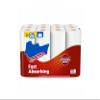 12 Double Rolls Paper Towels, 108 Sheets Per Roll, Deep-Cleaning Ridges, Lint-Free, High Absorbency, Bulk Kitchen Cleaning Paper Towels view 1