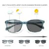 1Pair VisionGlobal Portable Progressive Multifocal Glasses, Photochromic Gray Sunglasses for Unisex Slate Blue,+0.00/+1.25Magnification view 4