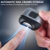 Electric Nail Clipper, 2-Speed Rechargeable Automatic Trimmer for Seniors & Babies with LED Light, Safe for Thick & Fragile Nails, Includes Nail Catcher & Storage Box view 3