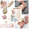 3Pcs, Personalized Baby Hair Brush Comb Set, Engraved Name Wood Hair Brush, Baby Shower Gift, New Mom Gift, Newborn Keepsake(Style B) view 4