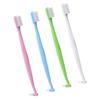 TEHAUX Double-Headed Interdental Toothbrushes 4pcs Compact Tapered Brush Set Wear-Resistant Manual Tooth Cleaning Tools for Oral Care and Travel view 1